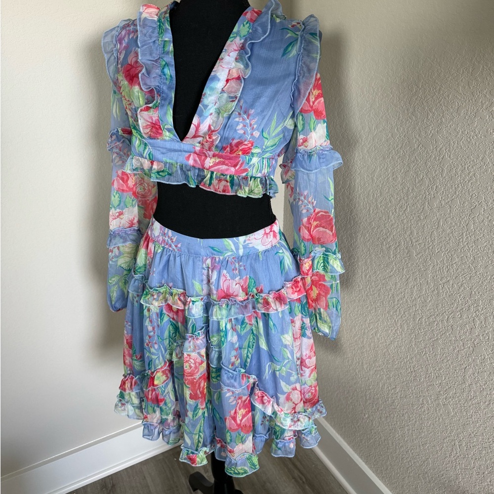 Lilly’s closet Lavender Dreams skirt set.  New With Tags